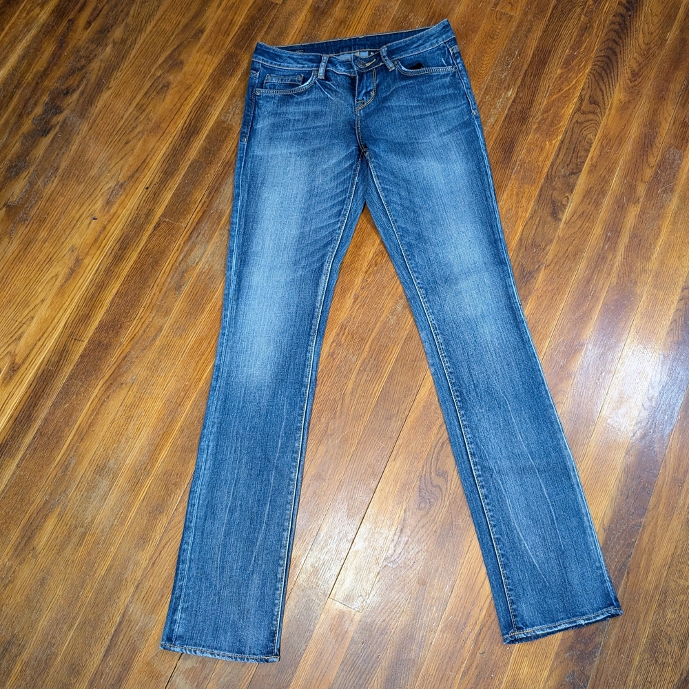 Buffalo David Bitton Jeans Sz 28 Womens Gitane Stretch Skinny Denim